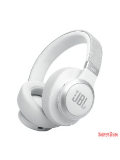 JBL Live 770NC Bluetooth Fejhallgató - Fehér