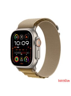   Apple Watch Ultra 2 Natural LTE 49mm Titanium Case with Alpine Loop M - Tan