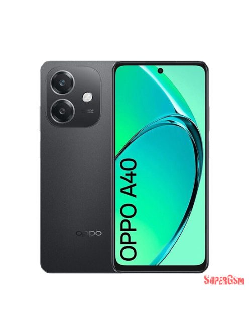 Oppo A40 Dual Sim 6GB RAM 128GB - Fekete