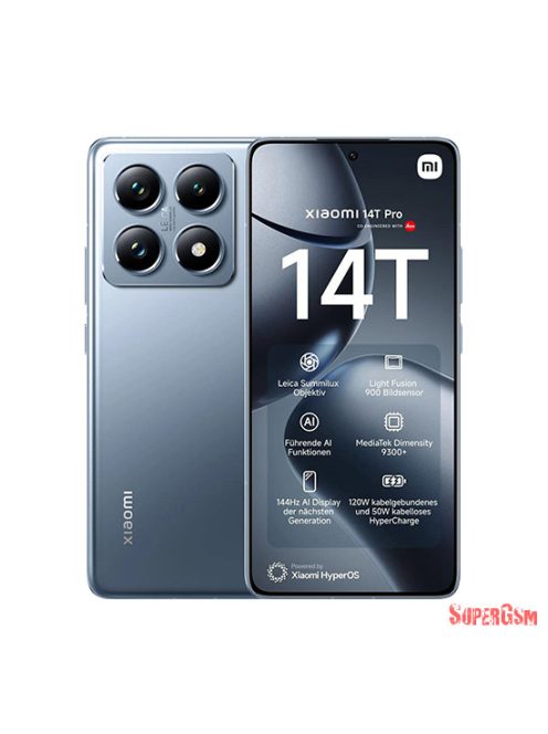 Xiaomi 14T Pro 5G Dual Sim 12GB RAM 512GB - Kék