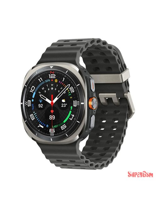 Samsung Galaxy Watch Ultra L705 47mm LTE - Titánezüst fekete szíjjal