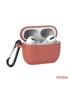Airpods Pro szilikon tok, Barna, 2.5mm