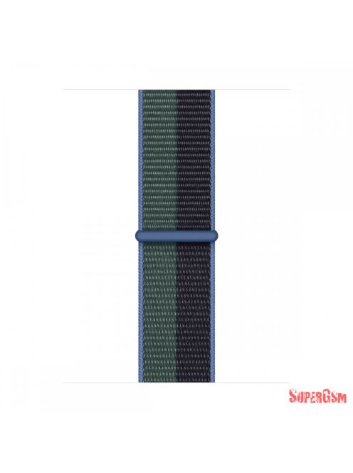 Apple Watch 45mm óraszíj,Fekete-zöld-kék