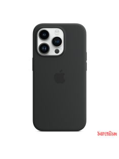Apple iPhone 14 Pro Szilikon Magsafe tok,Fekete