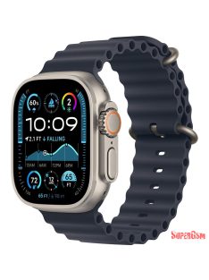   Apple Watch Ultra2 v2 Cellular 49mm titántok, tengerészkék szíj