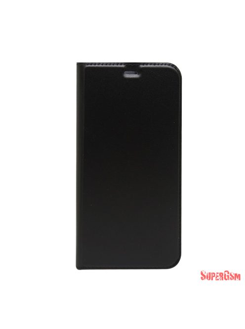 Samsung Galaxy A72 oldalra nyíló tok, Fekete