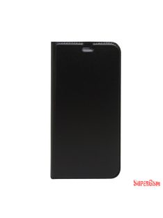 Xiaomi Redmi 12C oldalra nyiló tok, Fekete