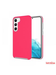 Samsung S23 TPU+PC ütésálló tok,Pink