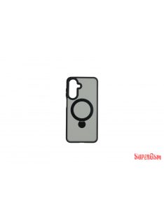Samsung A26 mágneses 360° forgatható tok, Fekete