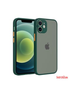 iPhone 13 Pro Max műanyag tok, zöld, narancs