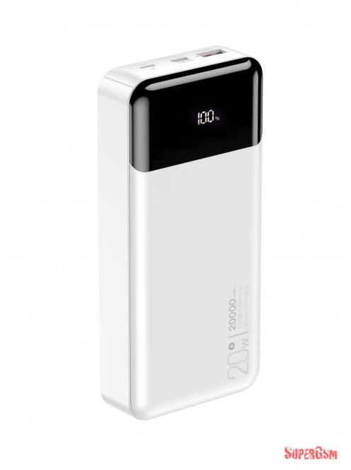 Cellect Power bank PR192 PD20W,20000mAh, Fehér