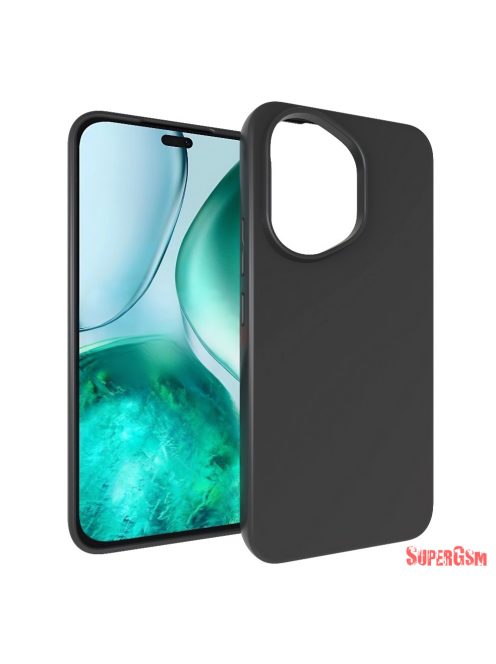 Premium szilikon tok, Honor 400, Fekete