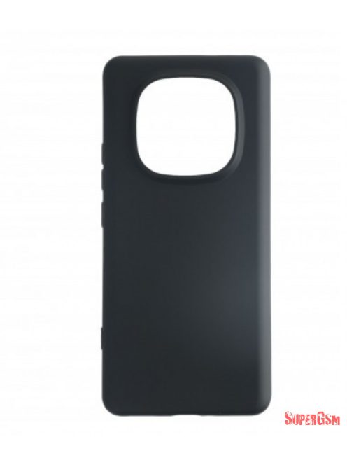 Xiaomi Redmi 14C prémium szilikon tok,Fekete