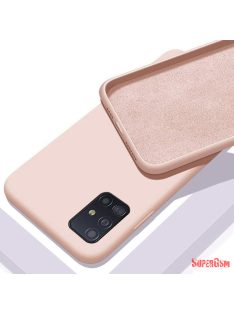 Premium szilikon tok, Xiaomi Redmi Note 10S, Puder