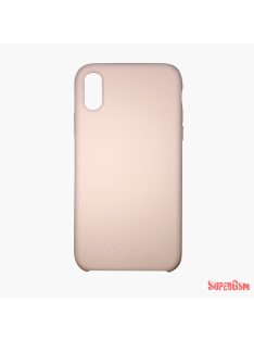 Premium szilikon tok, iPhone XS Max, Puder