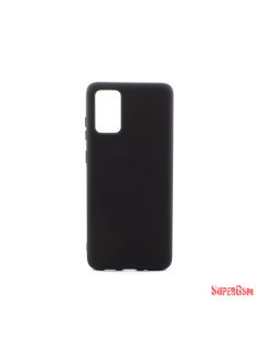 Premium szilikon tok, Samsung S20+, Fekete