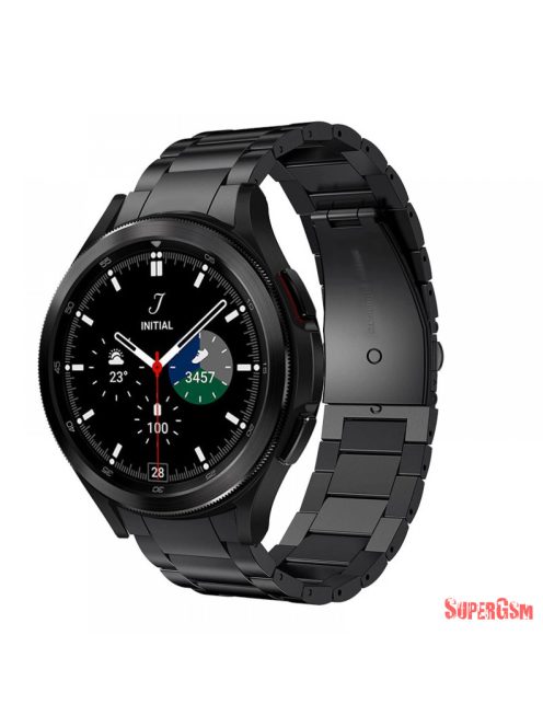 Samsung Watch 4/5 fém óraszíj,20mm,Fekete