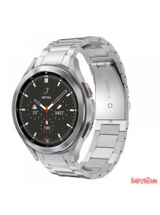 Samsung Watch 4/5 fém óraszíj,20mm,Ezüst