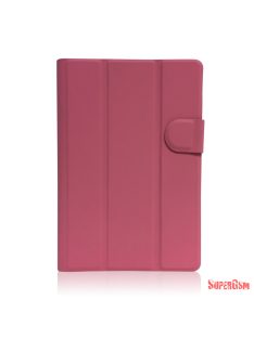 Etui 10''-os unvierzális bőr tablet tartó, Pink