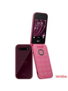 HMD 2660 FLIP 4G DS piros kártyafüggetlen mobiltelefon