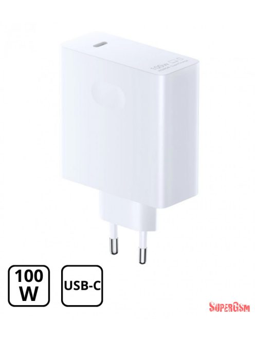 Honor SuperCharge100W hálózati töltő Usb-C, Fehér