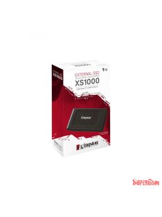 Kingston XS1000 1TB USB3.2 Gen2 C SSD fekete külső