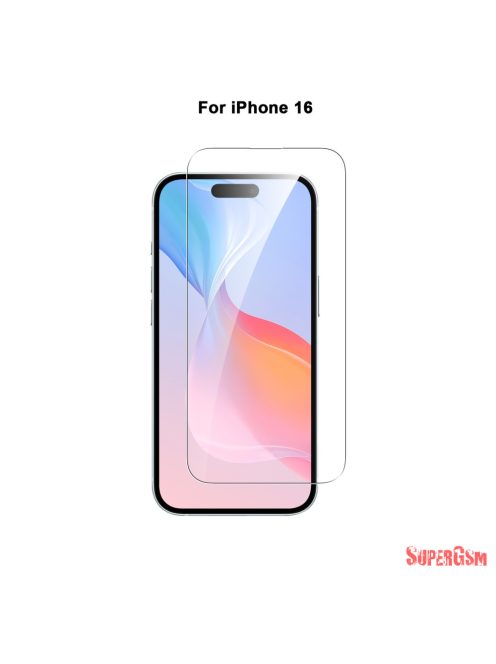 iPhone 16/15 kijelzővédő üvegfólia