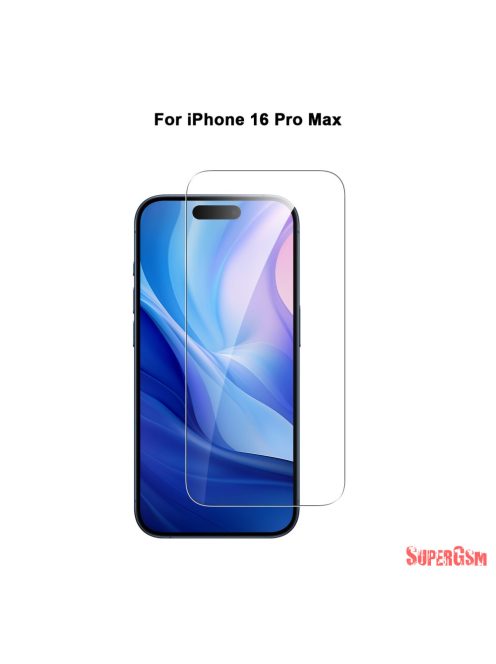 iPhone 16 Pro Max kijelzővédő üvegfólia