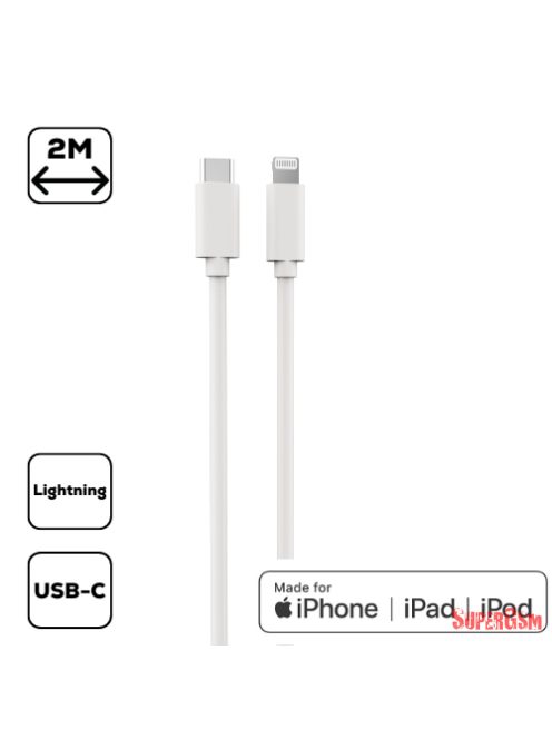 Cellect iPhone USB C to lightning adat 2m, töltőkábel