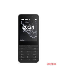 Nokia 230 DS fekete kártyafüggetlen mobiltelefon