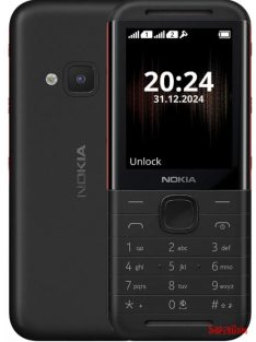 Nokia 5310 DS kártyafüggetlen mobiltelefon, fekete piros