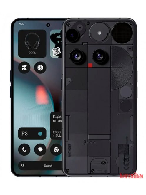 Nothing Phone (3) fekete, 12+256 GB okostelefon