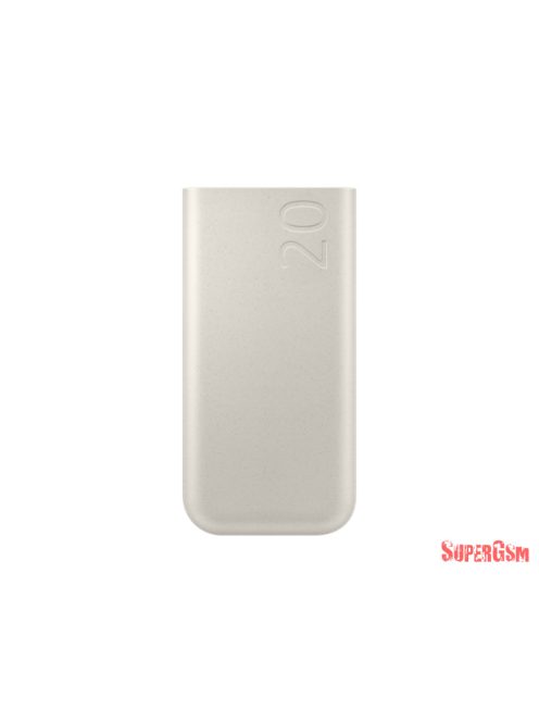 Samsung SFC Powerbank 45W, 20.000 mAh, Bézs