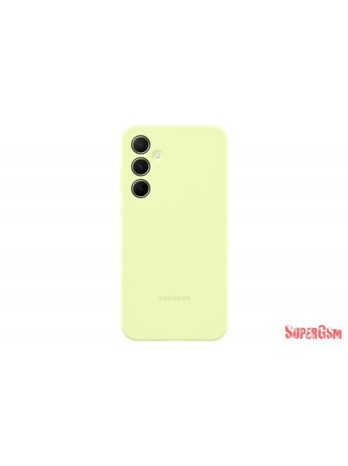 Samsung Galaxy A55 5G szilikon védőtok, Lime