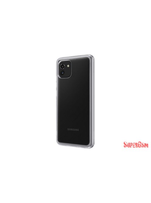 Samsung Galaxy A03 soft clear cover, Átlátszó