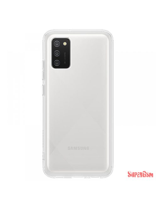 Samsung Galaxy A22 LTE soft clear cover, Átlátszó