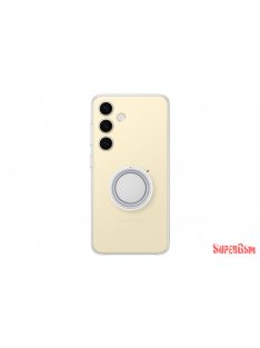 Samsung Galaxy S24 Ultra tok rögzítővel, Átlátszó