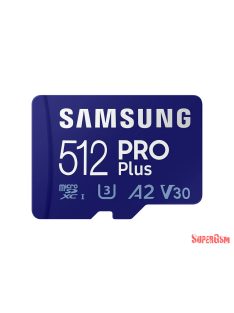 Samsung Pro Plus microSD kártya, 512GB