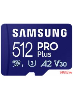 Samsung Pro Plus microSD kártya R180/W130, 512GB