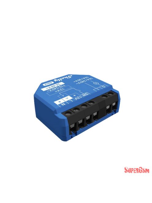Shelly 1 Gen3 egy áramkörös Wi-Fi + Bluetooth okosrelé