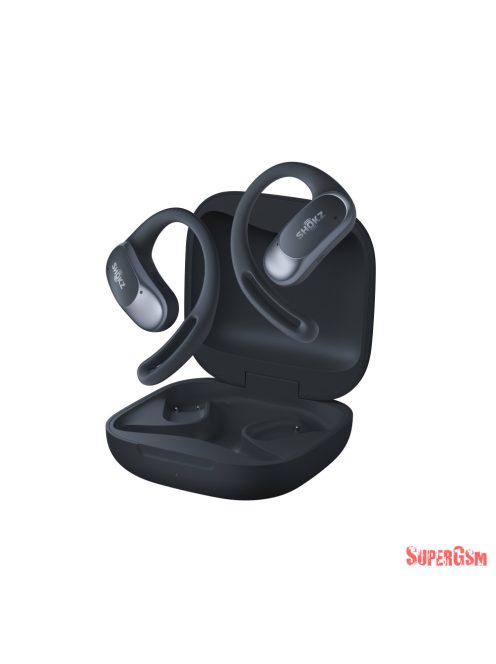 Shokz OpenFit Air Bluetooth headset, Fekete