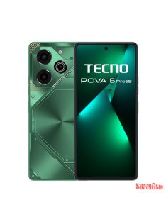 Tecno Pova 6 Pro 5G Comet zöld 12+256 GB mobiltelefon