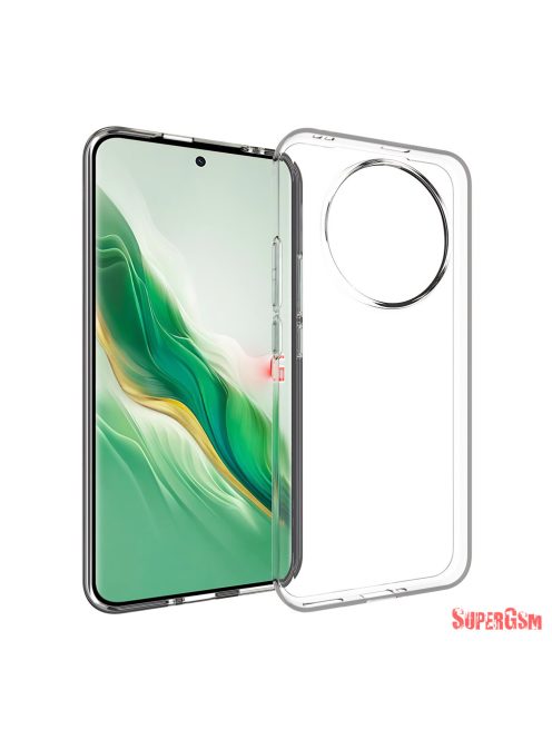 Honor Magic 7 Lite 5G vékony szilikon hátlap,Átlátszó