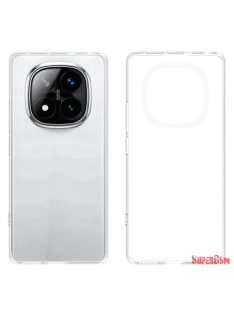 Xiaomi Redmi Note 14 Pro 4G szilikon hátlap, Átlátszó