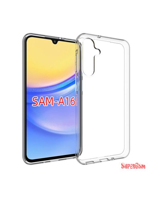 Samsung A16 vékony szilikon hátlap,Átlátszó