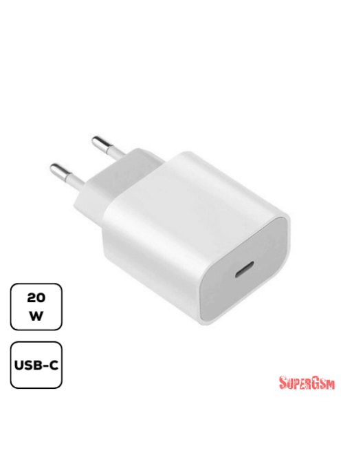 XIAOMI Mi 20W Charger USB Type-C fali töltő, fehér BHR4927GL