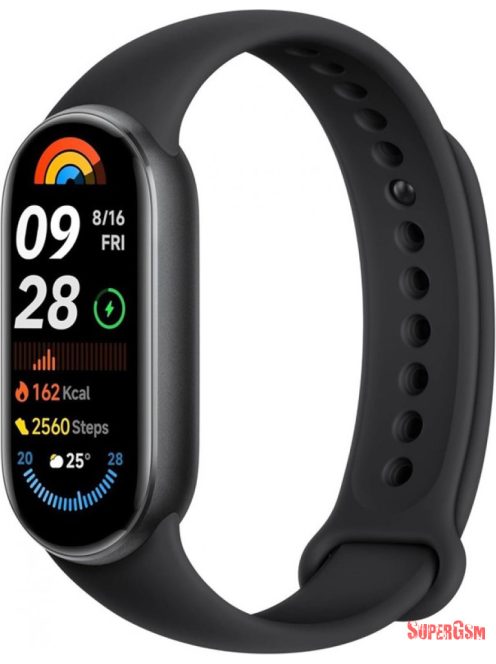 Xiaomi Smart Band 9 aktivitásmérő, fekete BHR8337