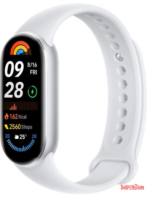 Xiaomi Smart Band 9 aktivitásmérő, ezüst BHR8340