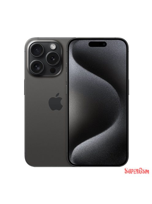 Apple iPhone 15 Pro 128GB - Fekete titán