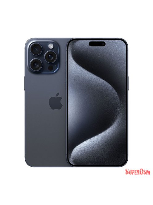 Apple iPhone 15 Pro Max 256GB - Kék titán